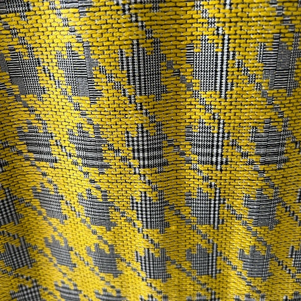 CAbi Regency Yellow and Gray Patterned Blazer - Picture 5 of 5